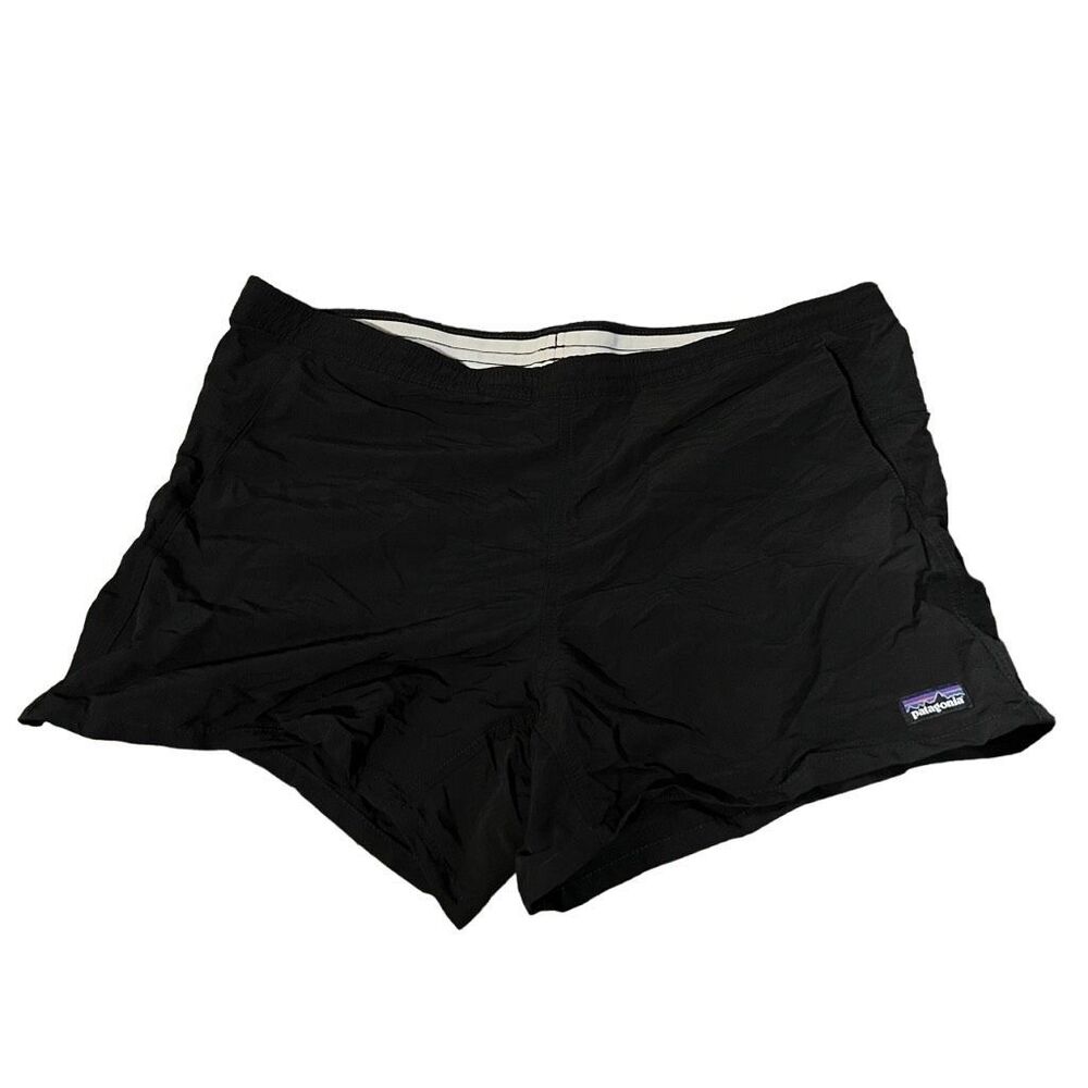 Patagonia black womens water shorts size medium